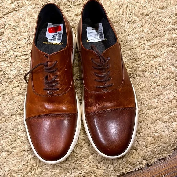 Bruno Magli | Shoes | Bruno Magli Mens Cognac Dress Sneaker  display picture 2